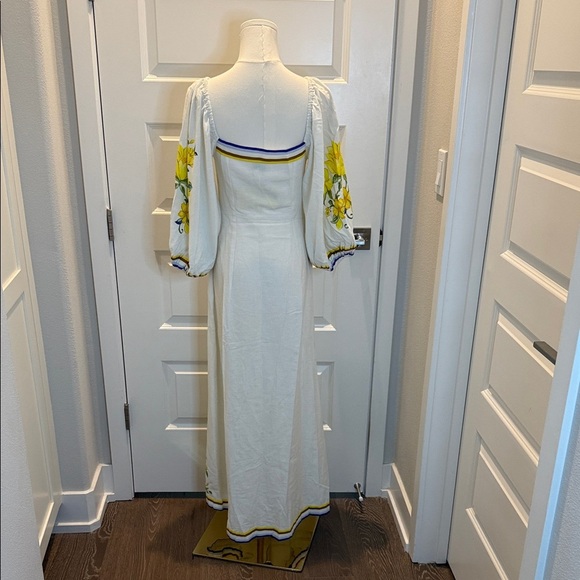 FARM Rio Flora Long Dress Size S - Picture 9 of 9